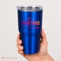 Its A Throat Punch Kinda Day Gift Tumbler thumb 2