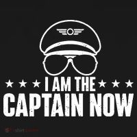 I Am The Captain Now Airplane Aircraft Lover Airline Pilot Apron thumb 3