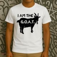 I Am The GOAT Greatest Of All Time Athletics Champion T-Shirt thumb 3