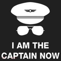 I Am The Captain Now Funny Pilot Tumbler thumb 3