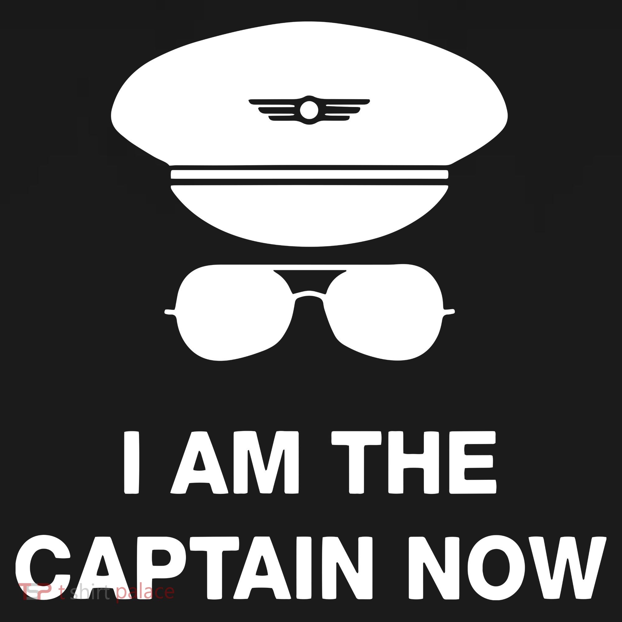 I Am The Captain Now Funny Pilot Ornament
