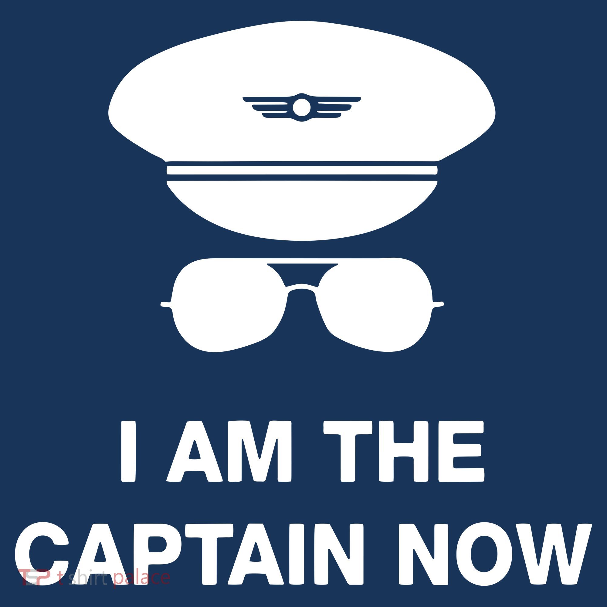 I Am The Captain Now Funny Pilot Beanie