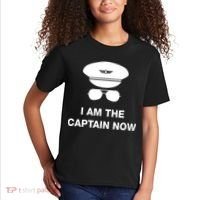 I Am The Captain Now Funny Pilot Kids T-Shirt thumb 2