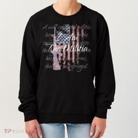 I Am The Militia Pro 2nd Amendment Proud American Flag Gift Women's Sweatshirt thumb 0