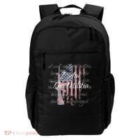 I Am The Militia Pro 2nd Amendment Proud American Flag Gift Backpack thumb 0