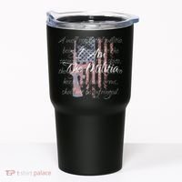 I Am The Militia Pro 2nd Amendment Proud American Flag Gift Tumbler thumb 0