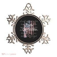 I Am The Militia Pro 2nd Amendment Proud American Flag Gift Ornament thumb 0