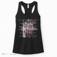 I Am The Militia Pro 2nd Amendment Proud American Flag Gift Women's Tank Top thumb 0