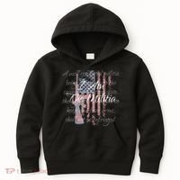 I Am The Militia Pro 2nd Amendment Proud American Flag Gift Kids Hoodie thumb 0