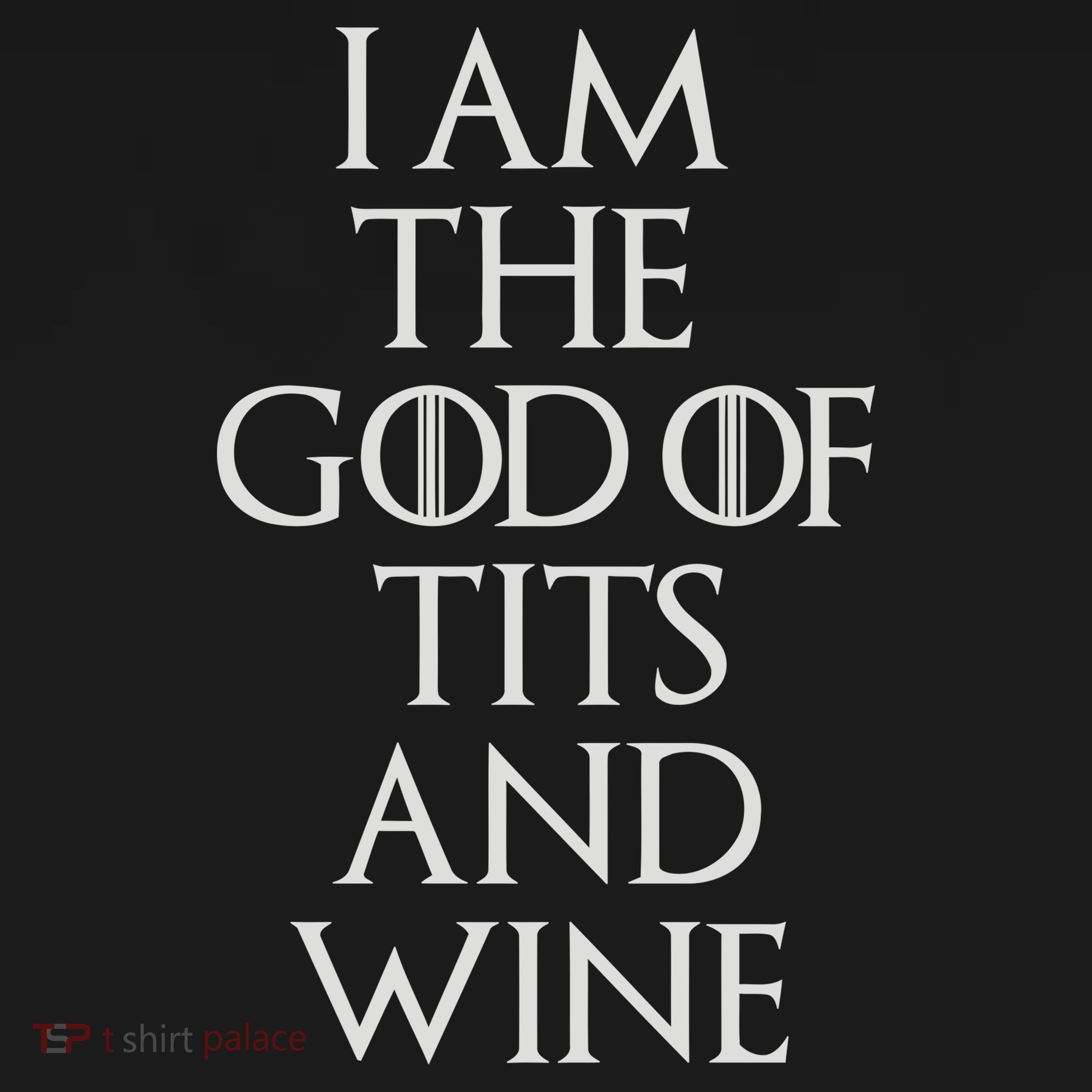 I Am The God Of Tits And Wine Backpack