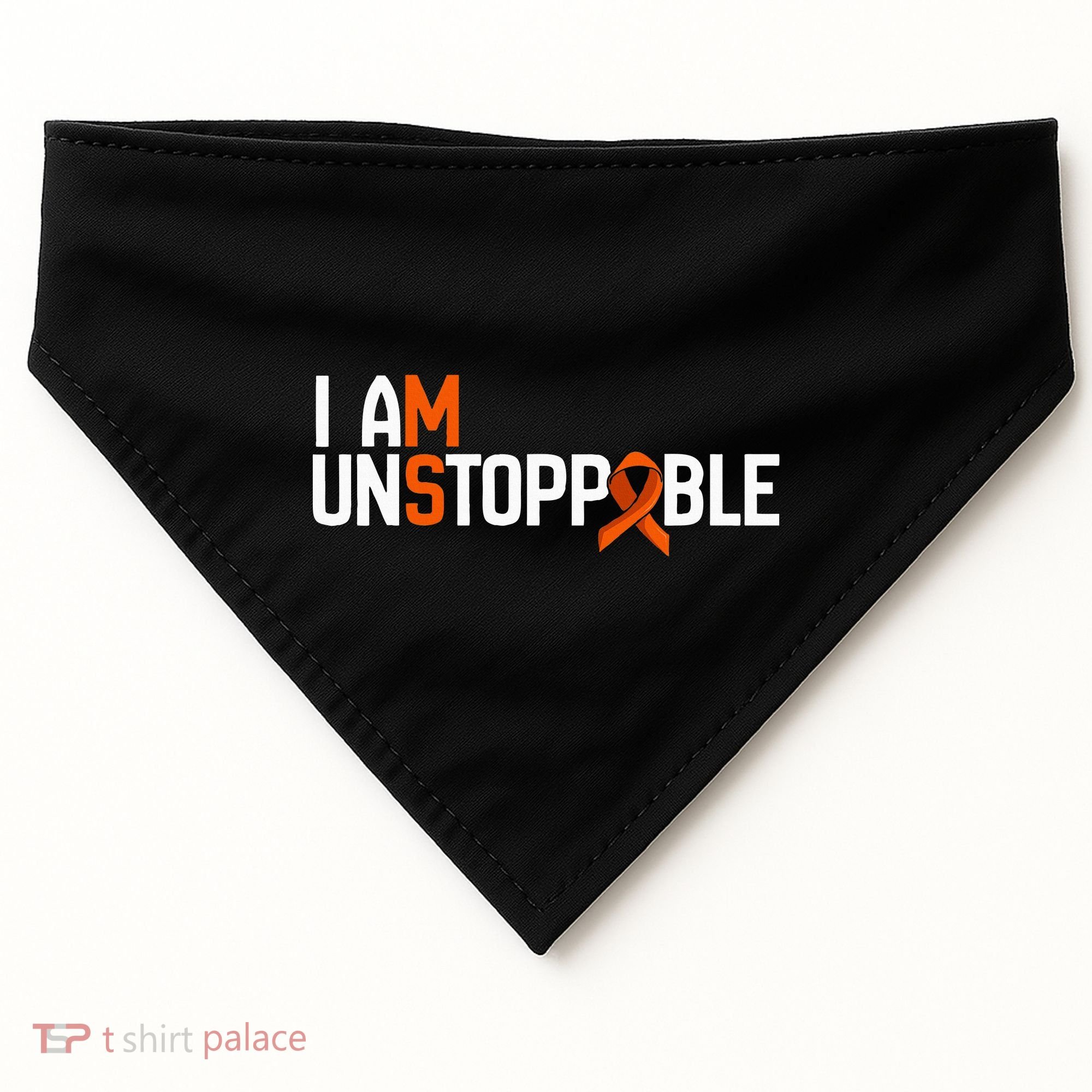 I Am Unstoppable Multiple Sclerosis Ms Awareness USA-Made Doggie Bandana