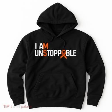 I Am Unstoppable Multiple Sclerosis Ms Awareness Hoodie