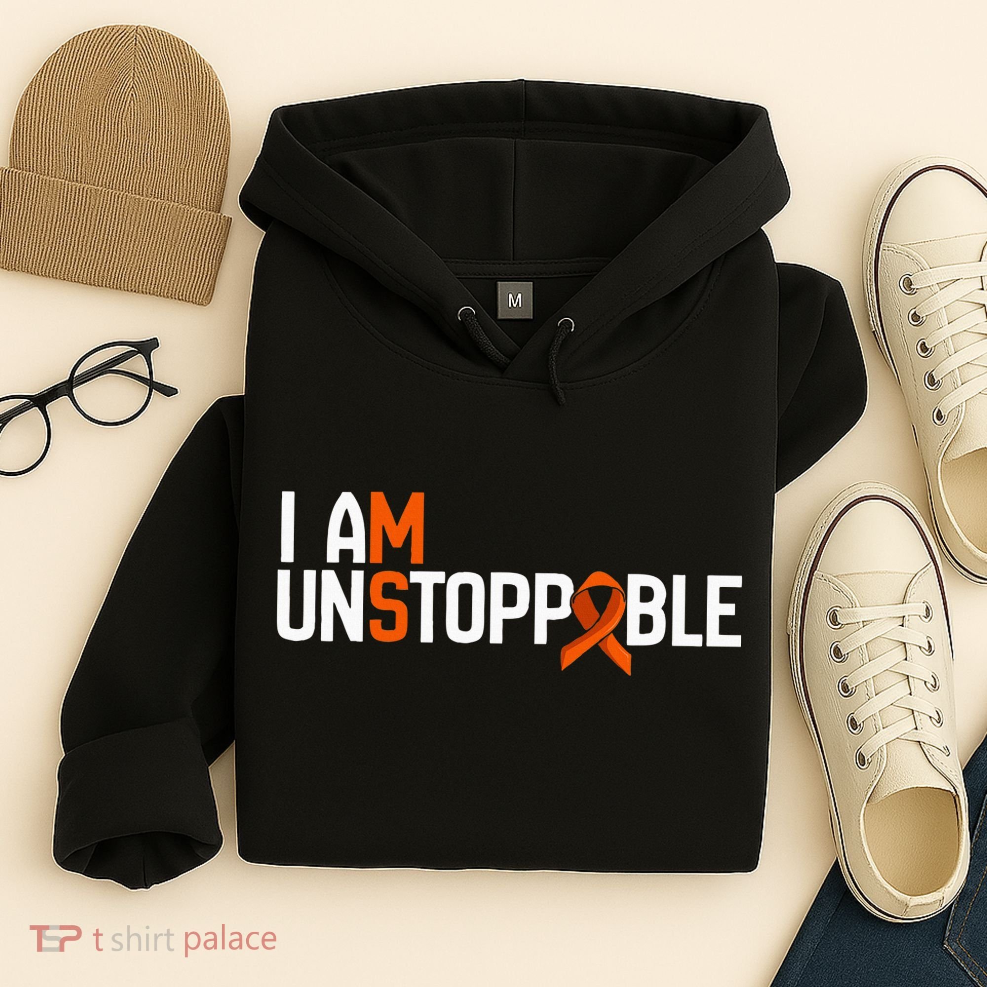 I Am Unstoppable Multiple Sclerosis Ms Awareness Hoodie