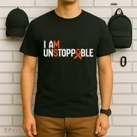 I Am Unstoppable Multiple Sclerosis Ms Awareness T-Shirt thumb 6