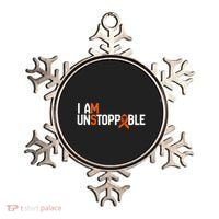 I Am Unstoppable Multiple Sclerosis Ms Awareness Ornament thumb 0