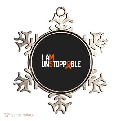 I Am Unstoppable Multiple Sclerosis Ms Awareness Ornament