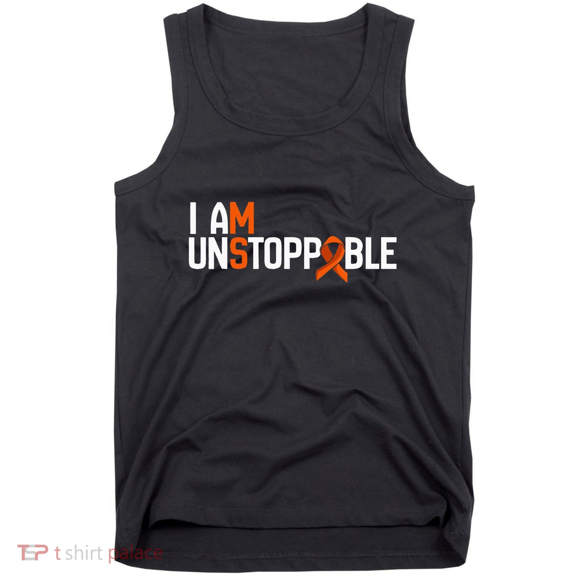 I Am Unstoppable Multiple Sclerosis Ms Awareness Tank Top