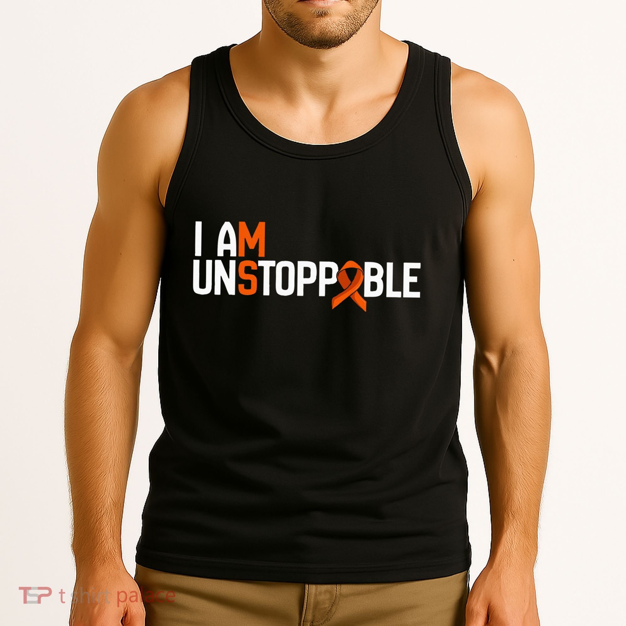 I Am Unstoppable Multiple Sclerosis Ms Awareness Tank Top