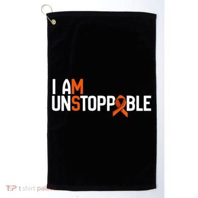 I Am Unstoppable Multiple Sclerosis Ms Awareness Golf Towel
