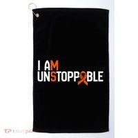 I Am Unstoppable Multiple Sclerosis Ms Awareness Golf Towel thumb 0