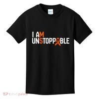 I Am Unstoppable Multiple Sclerosis Ms Awareness Kids T-Shirt thumb 0