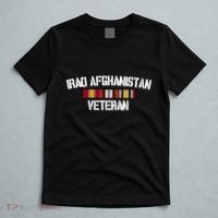 Iraq Afghanistan Veteran Pride Service Ribbon T-Shirt thumb 5