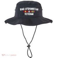 Iraq Afghanistan Veteran Pride Service Ribbon Bucket Hat thumb 0