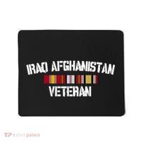 Iraq Afghanistan Veteran Pride Service Ribbon Mousepad thumb 0