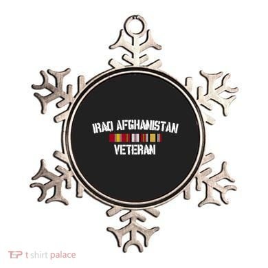 Iraq Afghanistan Veteran Pride Service Ribbon Ornament