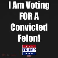 I Am Voting For A Convicted Felon Trump 2024 Backpack thumb 2