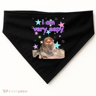 I Am Very Eepy Funny Cat Blanket USA-Made Doggie Bandana