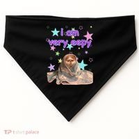 I Am Very Eepy Funny Cat Blanket USA-Made Doggie Bandana thumb 0