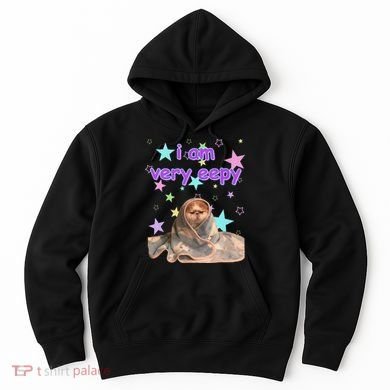 I Am Very Eepy Funny Cat Blanket Hoodie
