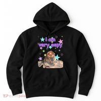 I Am Very Eepy Funny Cat Blanket Hoodie thumb 0