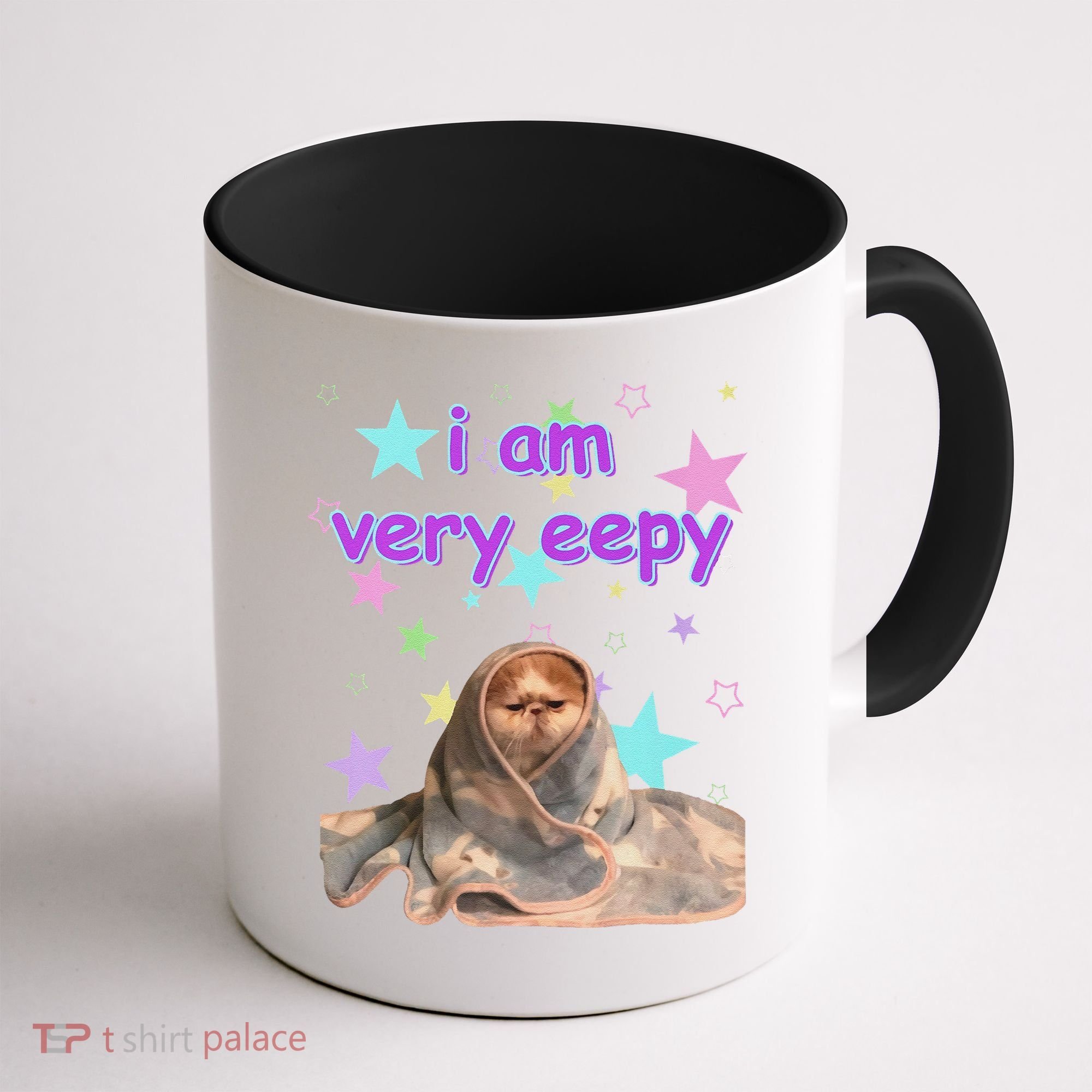 I Am Very Eepy Funny Cat Blanket Coffee Mug