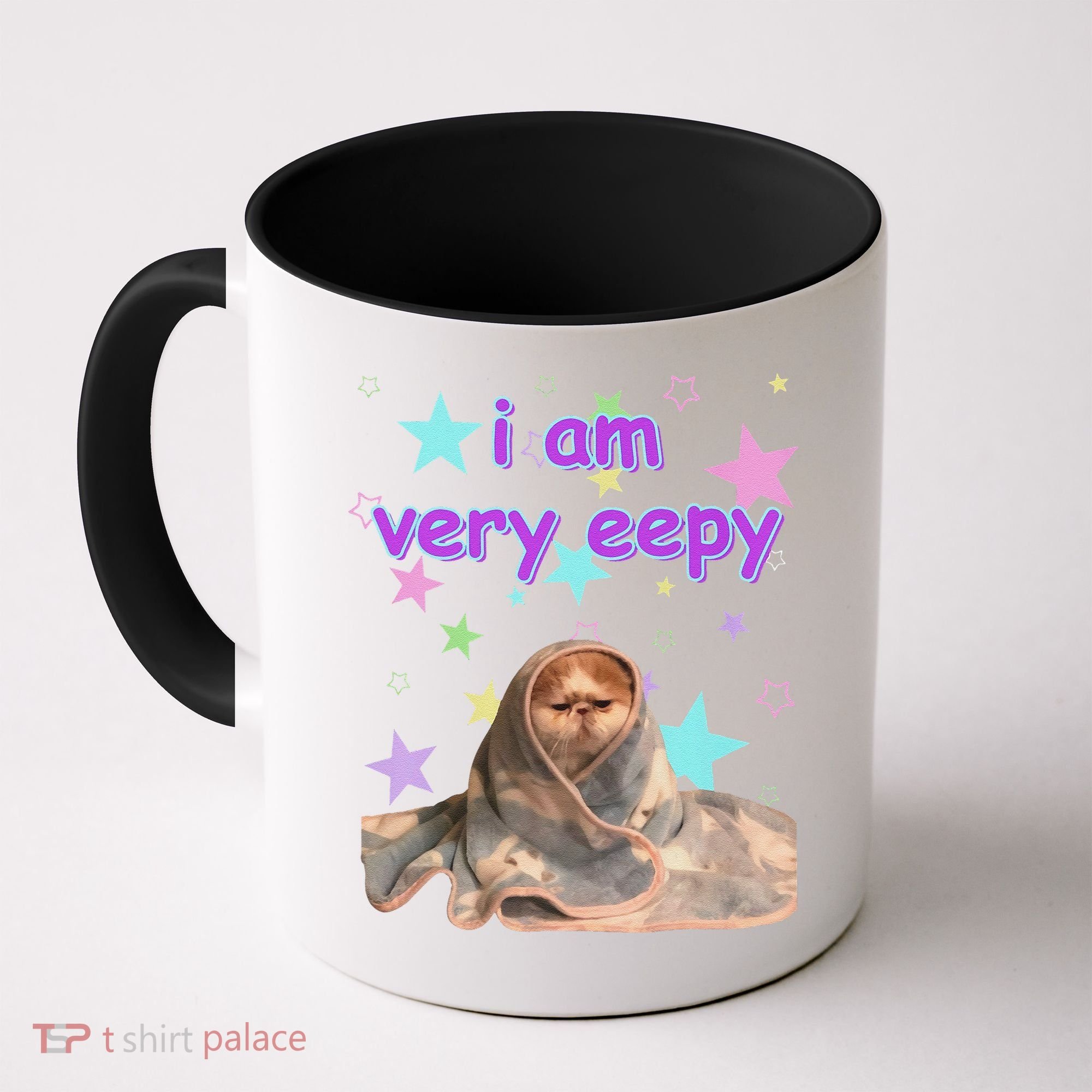 I Am Very Eepy Funny Cat Blanket Coffee Mug