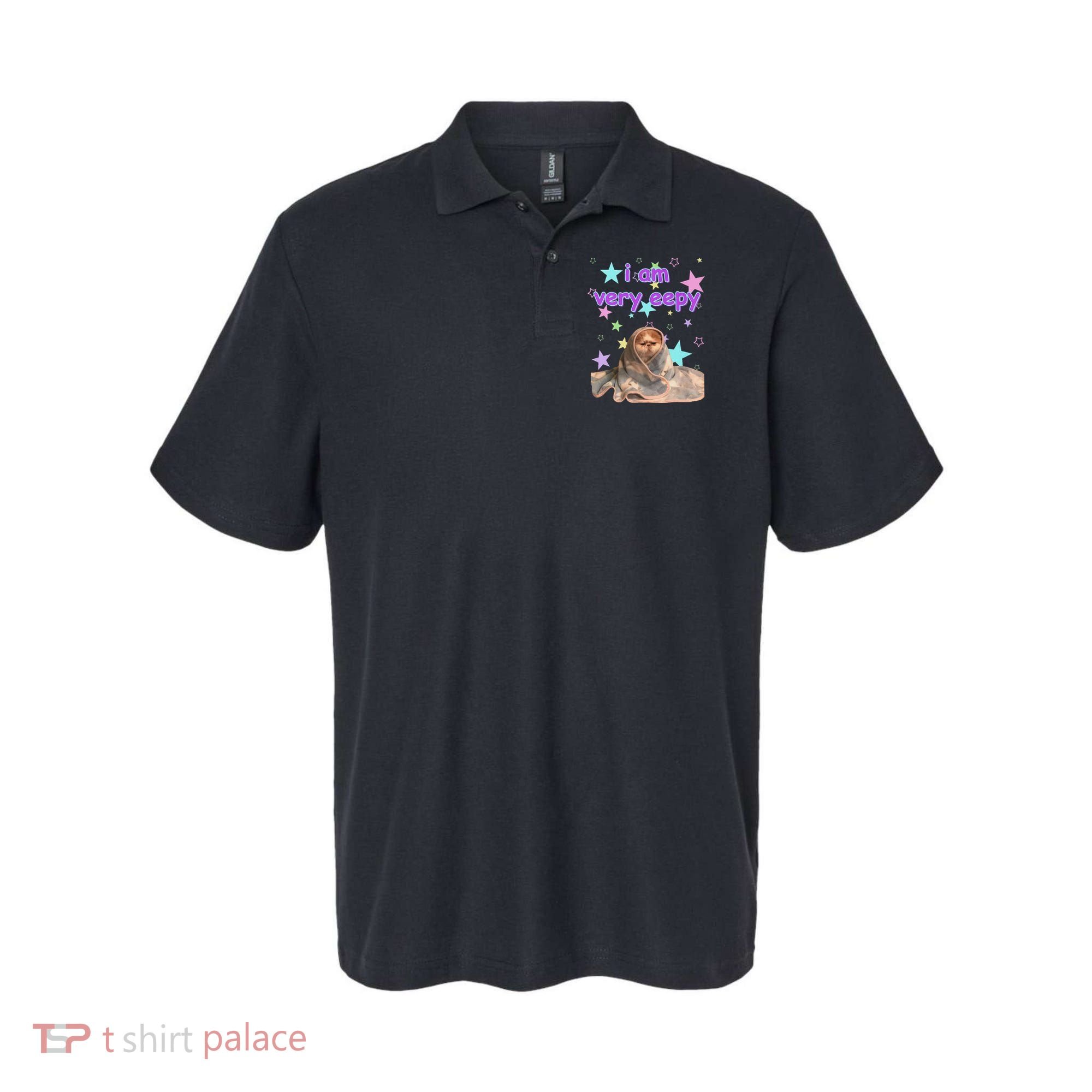 I Am Very Eepy Funny Cat Blanket Polo