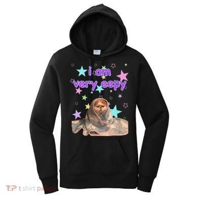 I Am Very Eepy Funny Cat Blanket Women's Hoodie
