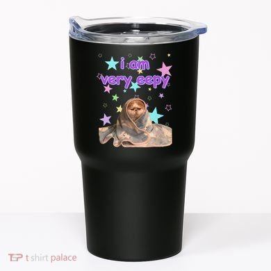I Am Very Eepy Funny Cat Blanket Tumbler