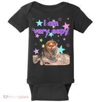 I Am Very Eepy Funny Cat Blanket Baby Bodysuit thumb 0