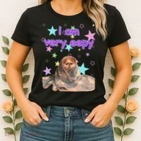 I Am Very Eepy Funny Cat Blanket Women's T-Shirt thumb 2