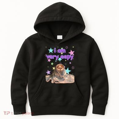 I Am Very Eepy Funny Cat Blanket Kids Hoodie