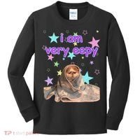 I Am Very Eepy Funny Cat Blanket Kids Long Sleeve Shirt thumb 0
