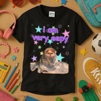 I Am Very Eepy Funny Cat Blanket Kids T-Shirt thumb 3
