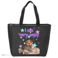 I Am Very Eepy Funny Cat Blanket Tote Bag thumb 0