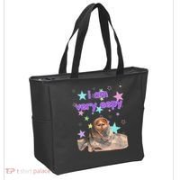 I Am Very Eepy Funny Cat Blanket Tote Bag thumb 2