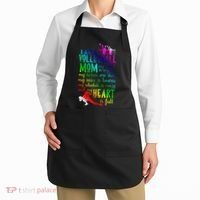 I'm A Volleyball Mom Gift Cool Volleyball Mom Gift Apron thumb 2