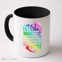 I'm A Volleyball Mom Gift Cool Volleyball Mom Gift Coffee Mug thumb 0