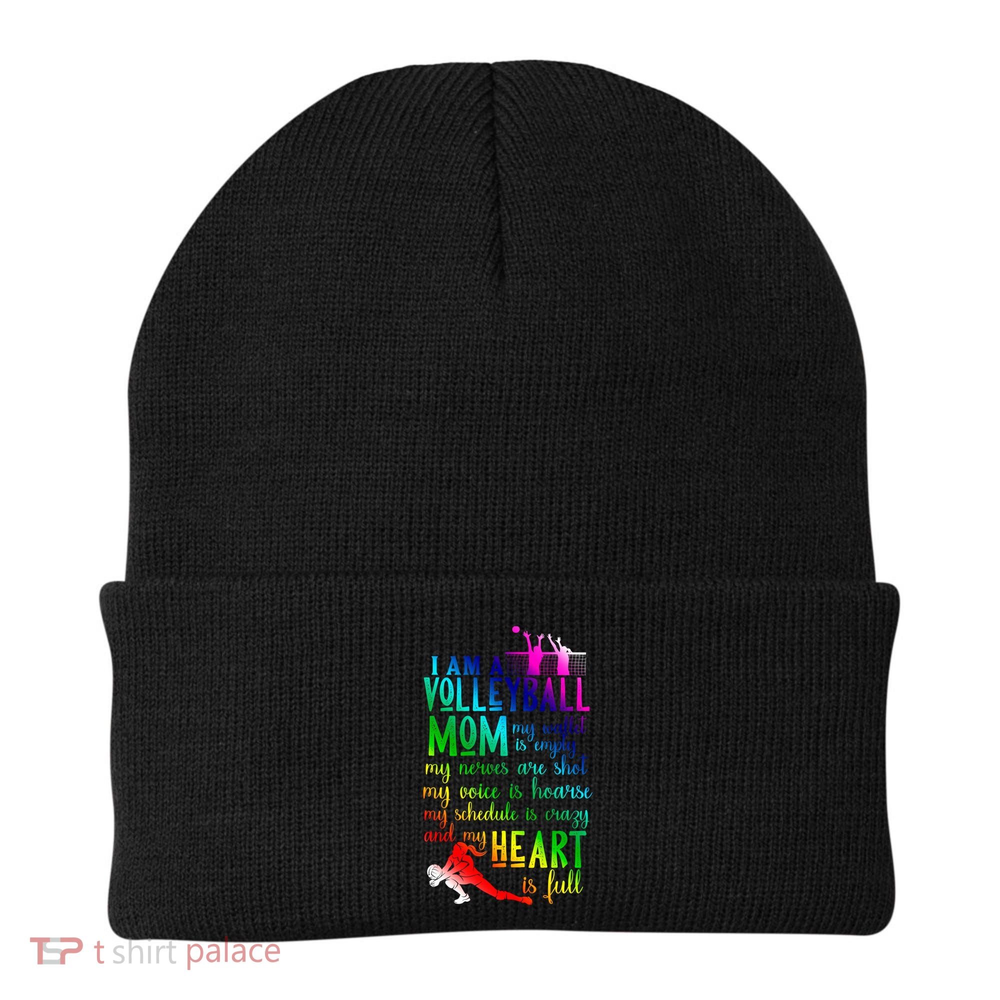 I'm A Volleyball Mom Gift Cool Volleyball Mom Gift Beanie