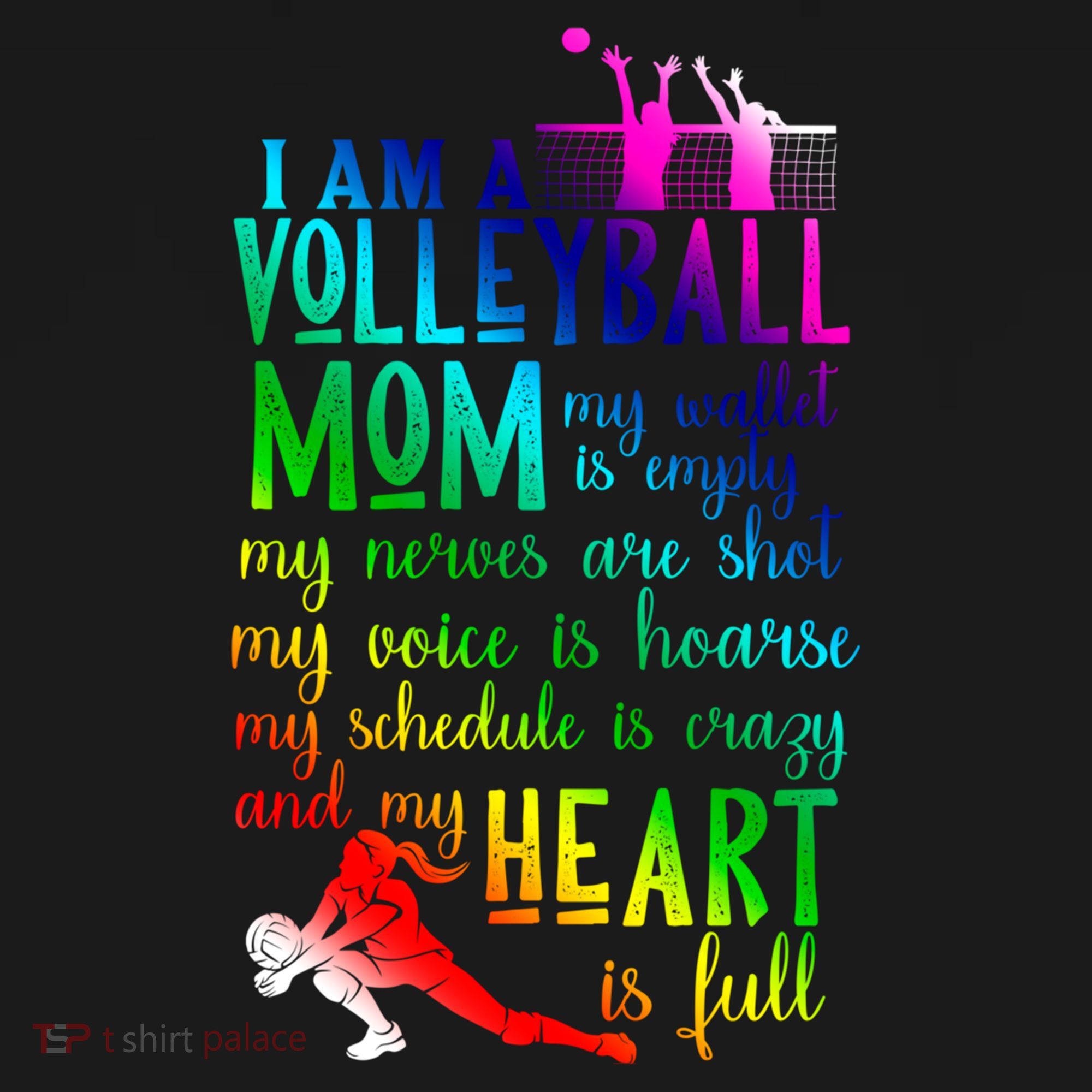 I'm A Volleyball Mom Gift Cool Volleyball Mom Gift Women's Hoodie